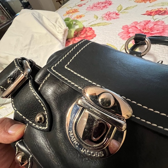 Marc Jacob’s Original Black Leather Handbag - Picture 3 of 16